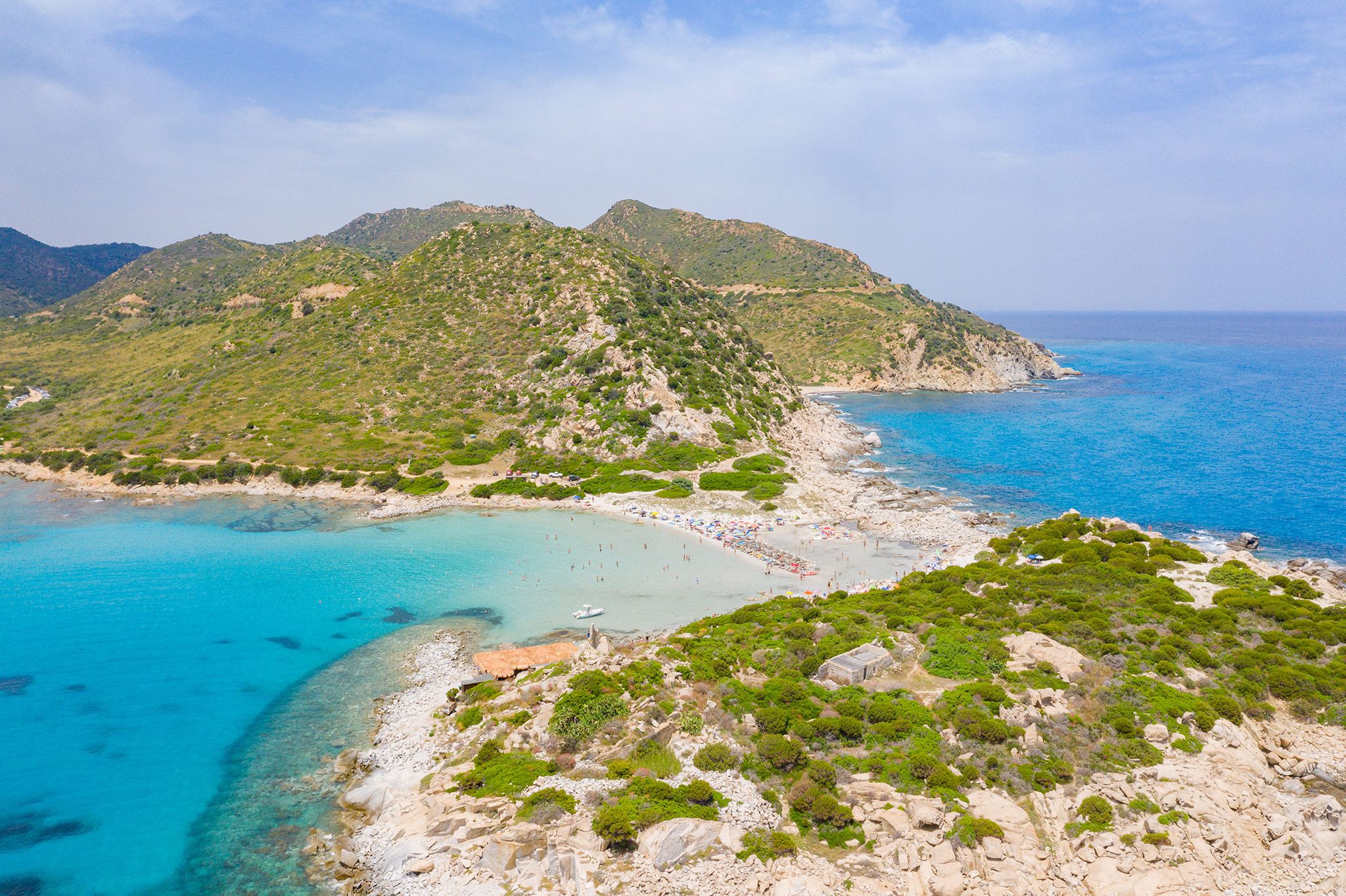 Punta Molentis Beach, Villasimius, Sardinia